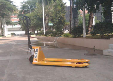 Wysokość podnoszenia Wózek ręczny o szerokości 200 mm z systemem hamulcowym Żółty kolor