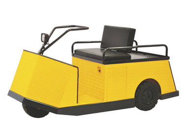 Elektryczny wózek holowniczy o pojemności 500 kg, żółty wózek elektryczny 24V 210AH