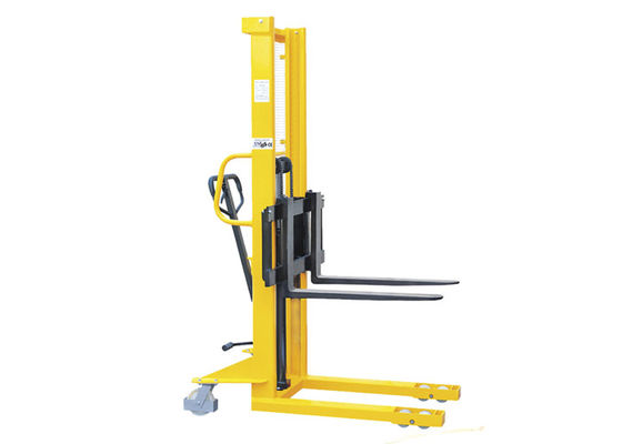 jakość  Flexible Manual Hydraulic Stacker , Manual Stacker Pallet Truck 1235mm ​Turning Radius fabryka