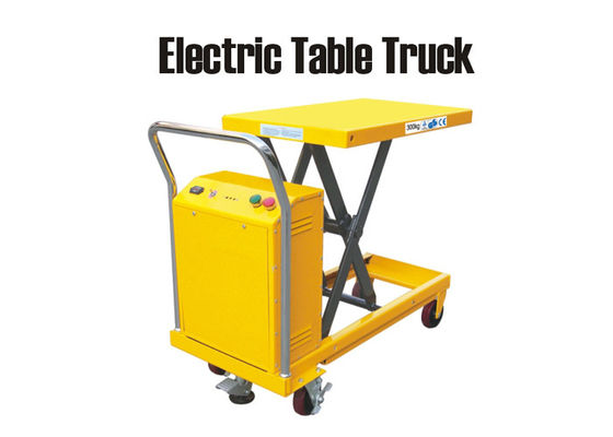 jakość  500kg Loading Electric Lift Table , Industrial Lift Tables Customized Size fabryka